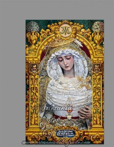 Se vende esta cerámica de la Virgen del Rosario en sus Misterios Dolorosos de Sevilla