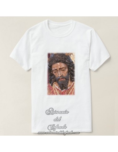 Camiseta con la imagen de Jesús Cautivo y Rescatado de Sevilla. Más articulos en venta en nuestra tienda de productos cofrades