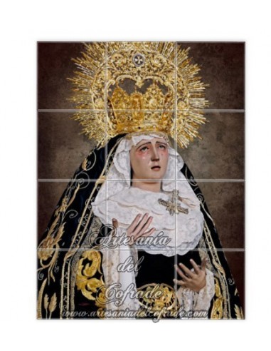 Retablo de 12 azulejos de María Santísima de los Dolores de Sevilla -Penas de San Vicente- en venta en tu tienda web