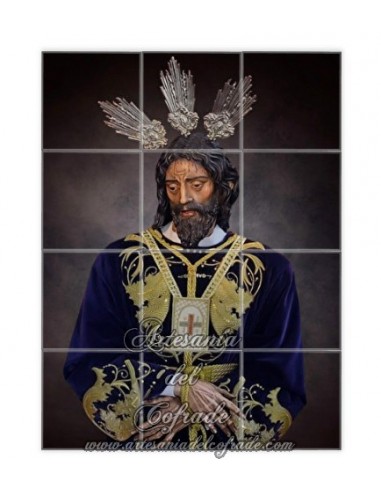 En venta este retablo de 12 azulejos de Nuestro Padre Jesús Cautivo del Amor de Jerez-Tienda Cofrade