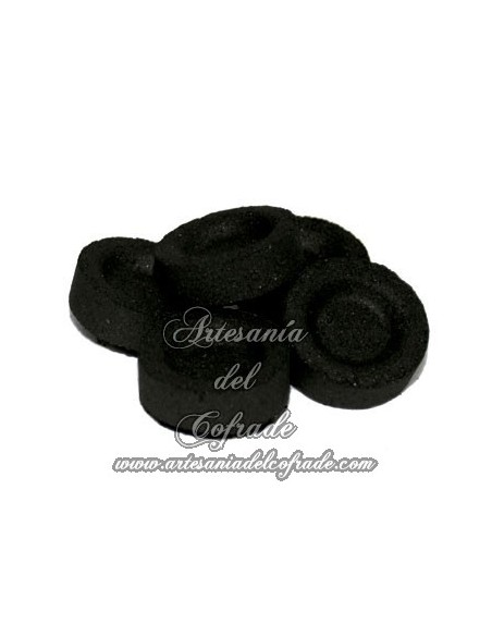 Pastillas de Carbón de 4 ctm de rápido encendido y gran durabilidad en venta en nustra tienda del cofrade.