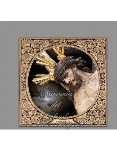 Azulejo cuadrado de Santísimo Cristo de la Vera+Cruz de Cádiz en venta solamente en nuestra tienda cofrade online