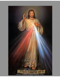  Precioso Azulejo de Jesús confio en ti.