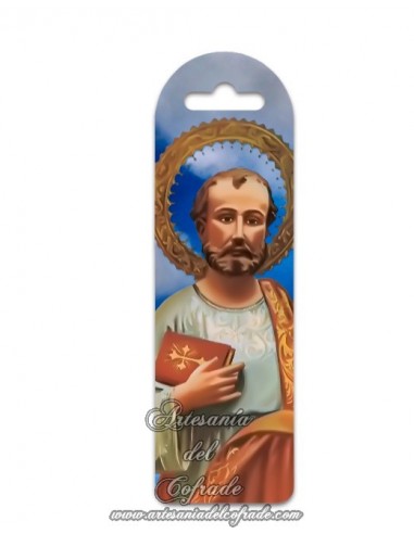 Marca página de plástico de San Judas Tadeo. Solo en venta en nuetra tienda