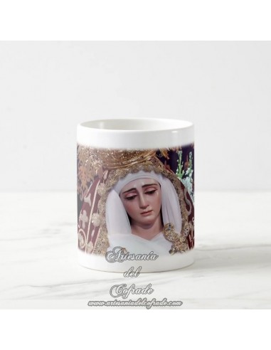 Taza Cofrade de María Santísima de la Victoria Coronada (Cigarreras de Sevilla) en venta en nuestra tienda de semana