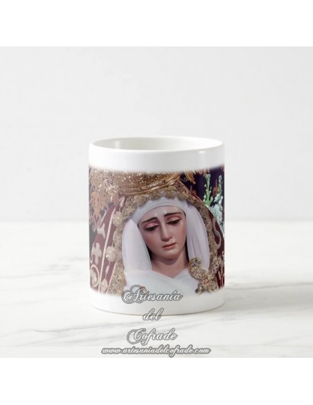 Taza Cofrade de María Santísima de la Victoria Coronada (Cigarreras de Sevilla) en venta en nuestra tienda de semana