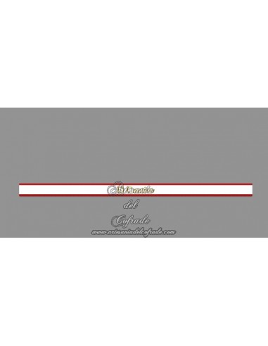 Pulsera de tela con el texto El Cautivo en venta en nuestra tienda cofrade