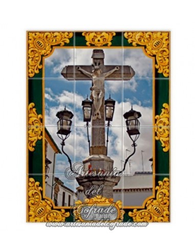 Se vende este Retablo de 12 azulejos del Cristo de los Faroles de Cordoba. Solo en venta en nuestra tienda cofrade
