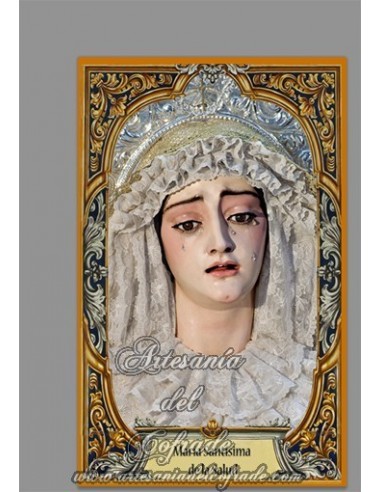 En venta esta cerámica con María Santísima de la Salud (Cofradía de Sanidad de Cádiz) - Tienda Cofrade