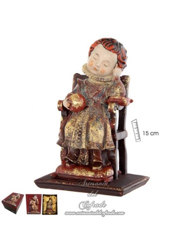 Niño Jesús con bola de 15 ctm de altura en venta en nuestra tienda cofrade.