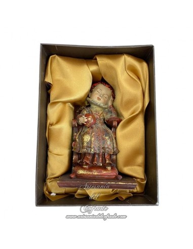 Niño Jesús con bola de 15 ctm de altura en venta en nuestra tienda cofrade.