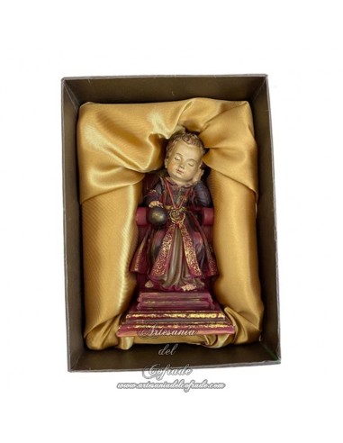 Niño Jesús con bola de 15 ctm de altura en venta en nuestra tienda cofrade.