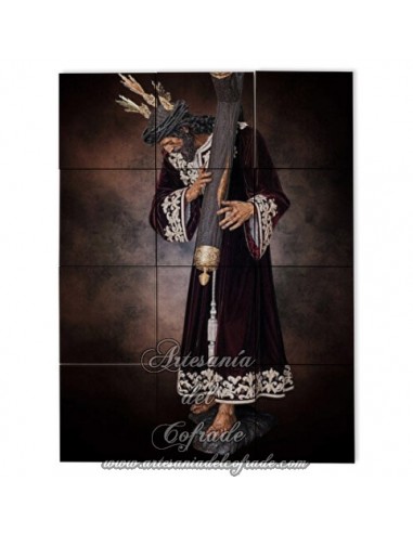 Retablo de 12 azulejos de Nuestro Padre Jesús de la Pasión de Sevilla (Cofradía de la Pasión) en venta en nuestra tienda cofrade