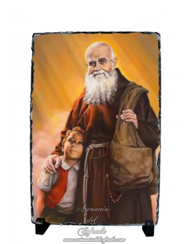 Pizarra rectangular de de Fray Leopoldo de Alpandeire solo en venta en nuestra tienda cofrade