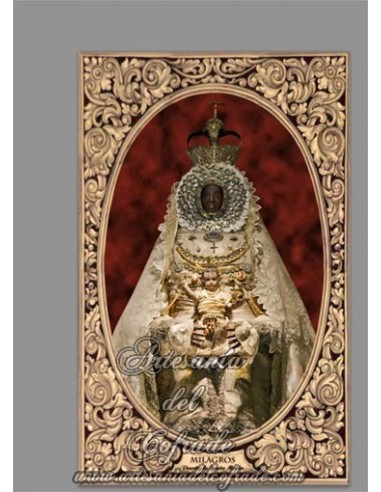 Azulejo rectangular de  Nuestra Señora de los Milagros (Patrona del Puerto de Santa María) en venta en nuestra tienda online