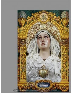Azulejo rectangular de Nuestra Señora de los Dolores de El Viso del Alcor (Sevilla) solo en venta en tu Tienda Cofrade