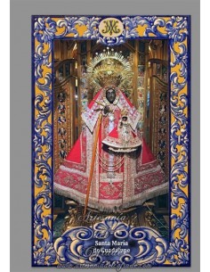 Se vende baldosa de cerámica con la Virgen de Guadalupe(Patrona de Extremadura) - Tienda Religiosa