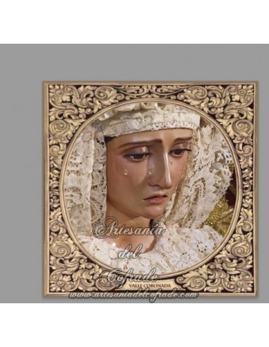 Azulejo cuadrado de María Santísima del Valle Coronada de Jerez en venta solo en esta tienda cofrade