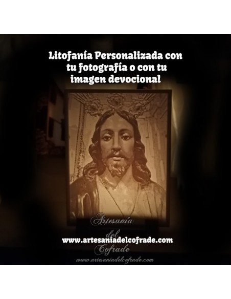 Realizamos tu Litofania 3d personalizada con tu fotografía, solo en nuestra tienda cofrade