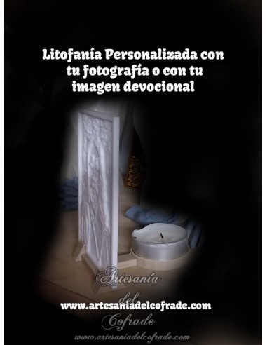 Realizamos tu Litofania 3d personalizada con tu fotografía, solo en nuestra tienda cofrade