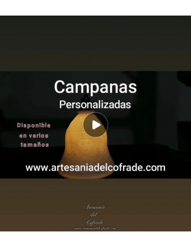 En venta campanas de Navidad en Litofania 3d personalizada con tu fotografía solo en nuestra tienda cofrade