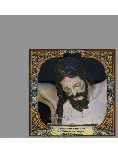 Precioso azulejo del Santísimo Cristo de Ánimas y Ciegos de Málaga. Solo en nuestra tienda cofrade.
