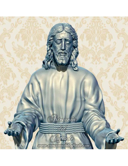 Miniatura 3D del Cristo de la Redención en el Beso de Judas. Un tesoro cofrade en tus manos, en venta en nuestra tienda cofrade.