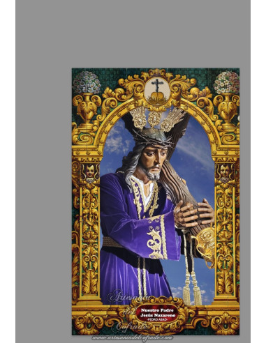 En venta esta cerámica de Nuestro Padre Jesús Nazareno de Pedro Abad