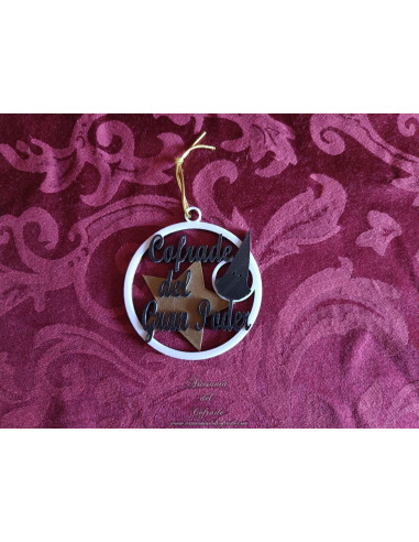 En venta bola Navidad plana en 3d de Aqui vive un cofrade del Gran Poder de  Sevilla solo en nuestra tienda cofrade