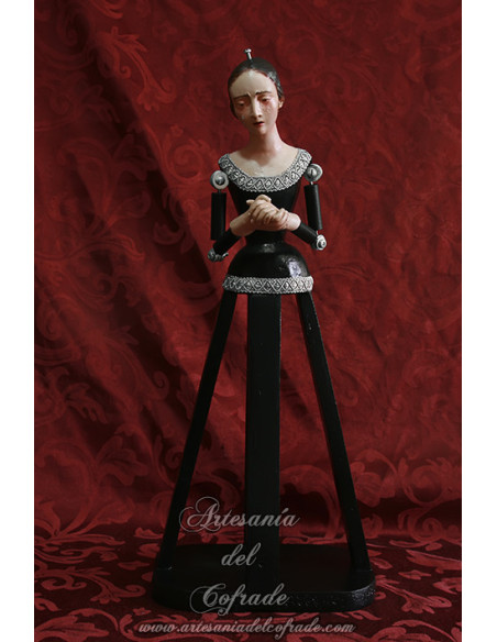 Virgen para vestir económica de 45 cm