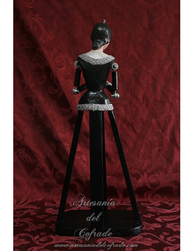 Virgen para vestir económica de 45 cm