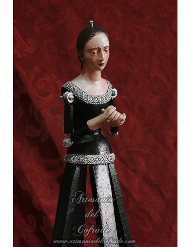 Virgen para vestir económica de 45 cm