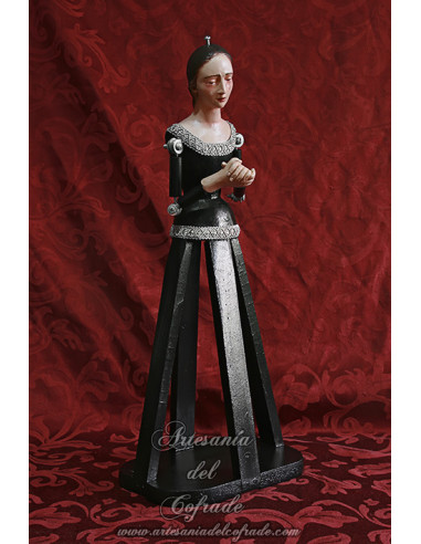 Virgen para vestir económica de 45 cm