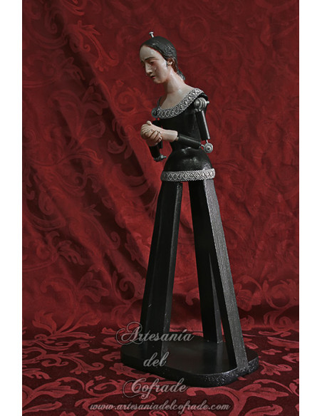 Virgen para vestir económica de 45 cm