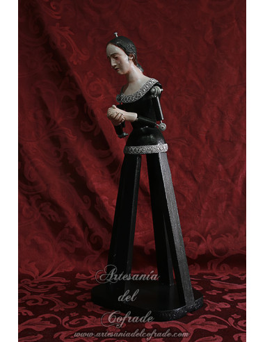 Virgen para vestir económica de 45 cm