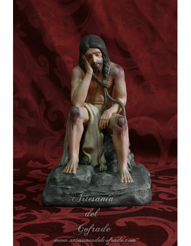 En venta Cristo de la Humildad y Paciencia de 30 cm policromado con oleos