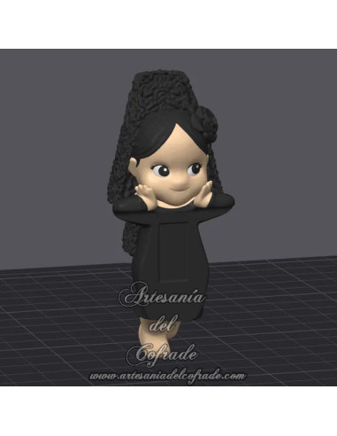 Sony Mantilla la versión cofrade de las Mantillas de Semana Santa