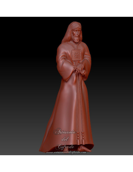Cristo del Medinaceli 3D, figura de resina ABS Like