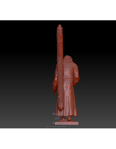 Miniatura de la obra de Montañés en su versión procesional para modelistas.