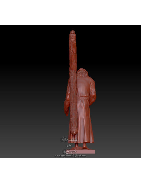 Miniatura de la obra de Montañés en su versión procesional para modelistas.