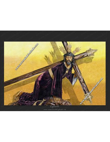 En venta cerámica de Nuestro Padre Jesús de la Salud en sus Tres Caídas de Jerez