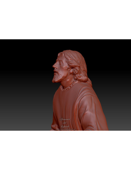 Miniatura 3D Sevilla Semana Santa Cristo Oración en el Huerto con gran definición