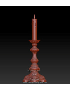 Hachón cofrade en miniatura de resina 3D para modelismo