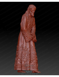 Figura 3D para pintar inspirada en Jesús del Silencio de la Amargura de Sevilla 2