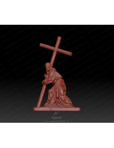 Figura 3D para pintar inspirada en el Cristo de la Corona de Sevilla