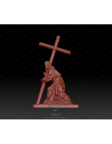 Figura 3D para pintar inspirada en el Cristo de la Corona de Sevilla