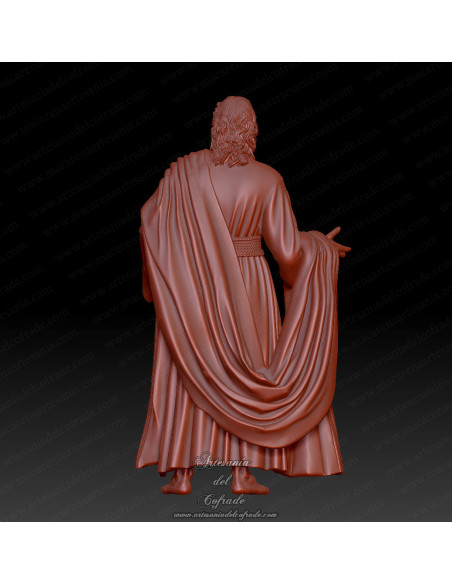 Cristo del Prendimiento de Cádiz en miniatura 3D para colección