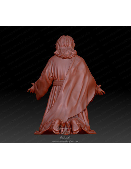 Cristo de Montesión en miniatura 3D para colección cofrade