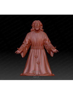 Miniatura cofrade del Cristo de Montesión en 10 16 y 20 cm 2