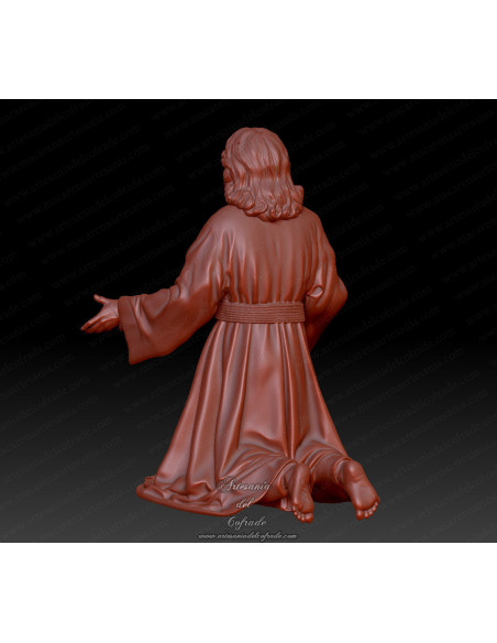 Cristo de Montesión en miniatura 3D para colección cofrade